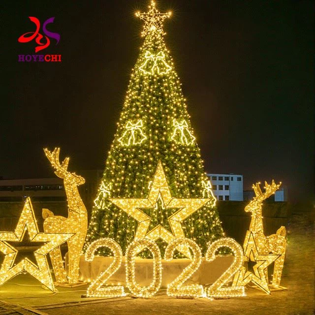 2024 Giant Commercial Large PVC Artificial Green Branch Christmas Tree