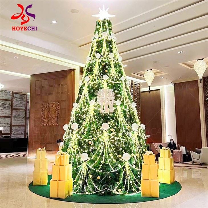 Large Programming Christmas Tree Led Lights Decorations Waterproof High Quality Large Outdoor Led Christmas Tree
