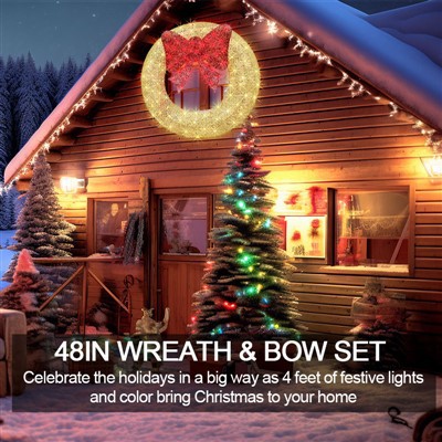 Dynamiske julevægsdekorationer