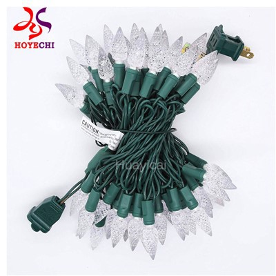 Hoyechi vandtæt mini førte jordbærformede julelys til gade- og boligdekoration